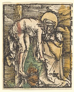 A Szent Bernát csodája másolat, 1512 után. alkotó: Unbekannt