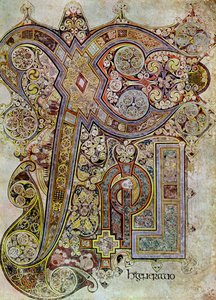 A monogram oldal, i.sz. 800, XX. század alkotó: Unbekannt