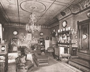 Reggeli szoba, Clarence House, London, 1894. alkotó: Unbekannt