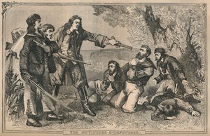 A Mutineers Overpowered, c1870 alkotó: Unbekannt