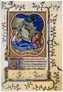 A Születés, az Órakönyvből és a Misekönyvből c1370 1958 alkotó: Unbekannt