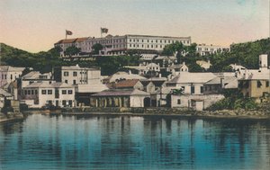 The New St. George Hotel, St. Georges, Bermuda, 20. század eleje. alkotó: Unbekannt