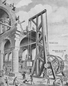 A normannok katedrálist építenek, 1934 alkotó: Unbekannt