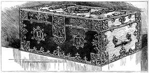 The Oath Box, House of Commons, Westminster, London, 19. század alkotó: Unbekannt