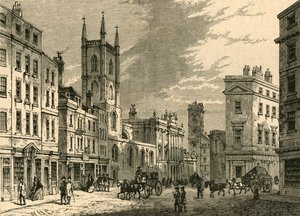 A régi bank, a kastélyból nézve, 1897. alkotó: Unbekannt