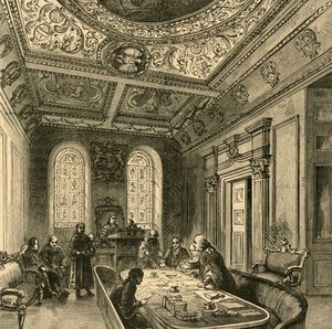 The Old Court of Aldermen, Guildhall, 1897. alkotó: Unbekannt