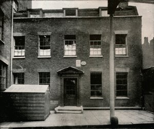 A régi parasztház a Tottenham Court Roadon, 1913 alkotó: Unbekannt