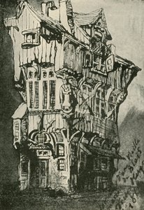 A régi ház Bloisban, 19. század, 1902 alkotó: Unbekannt