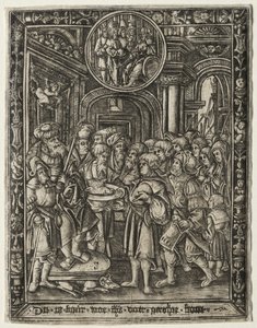 Az öreg király trónján c. 1520. alkotó: Unbekannt