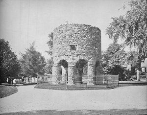 A régi norvégek, Tower, Newport, R.I., 1897. alkotó: Unbekannt