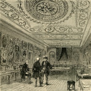 A régi szoba Evanss-ban, 1881. alkotó: Unbekannt