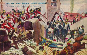 Az Ökör. És Bucks. Könnyű gyalogság. A csata a vimieroi templomkertben, 1808, 1939 alkotó: Unbekannt