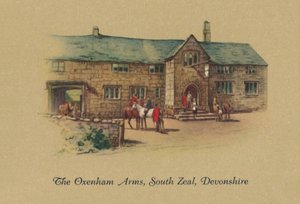The Oxenham Arms, South Zeal, Devonshire, 1939 alkotó: Unbekannt