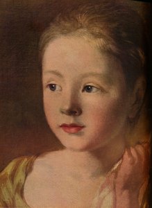 A festők lányai pillangót kergetve, részlet, c1756, 1937 alkotó: Unbekannt