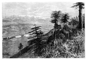 A Paiwar-hágó, 1895 alkotó: Unbekannt