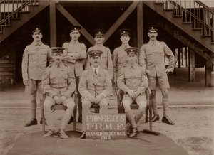 Az 1. Royal Munster Fusiliers úttörői, Rangoon, Burma, 1913. alkotó: Unbekannt