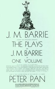 J. M. Barrie darabjai egy kötetben, 1928. alkotó: Unbekannt