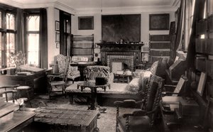 The Poets Study, Farringford House, 20. század alkotó: Unbekannt