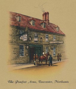 The Pomfret Arms, Towcester, Northants, 1939 alkotó: Unbekannt