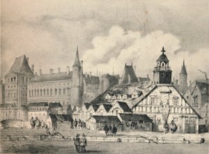 A Pompe de la Samaritaine 1635-ben, 1915-ben alkotó: Unbekannt