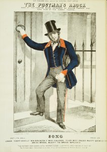 A Postmans Knock c1855 . alkotó: Unbekannt