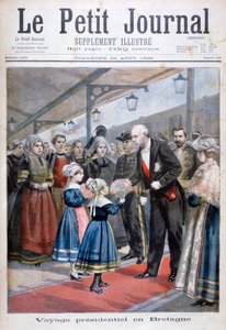 A Francia Köztársaság elnöke Bretagne-ba látogat, 1896 alkotó: Unbekannt