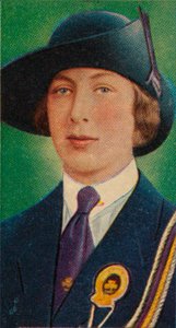 A Princess Royal, a Girl Guide Association elnöke, 1935 alkotó: Unbekannt