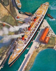 Mary Queen Southamptonban, 1938 alkotó: Unbekannt
