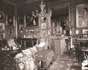 The Queens Sitting Room, Windsor Castle, Berkshire, 1894. alkotó: Unbekannt