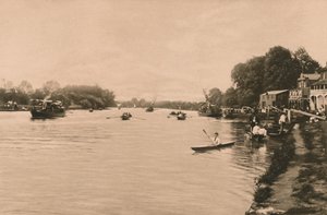 The Reach, Walton-On-Thames, 1902 alkotó: Unbekannt