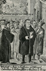 Reformátorok, 16. század, 1947. alkotó: Unbekannt