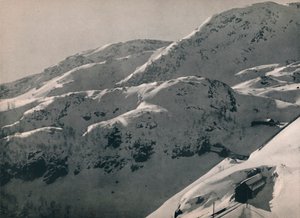 A Reinunga alagút a bergeni vasúton, 1914. alkotó: Unbekannt