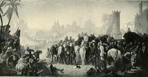 Lucknow megkönnyebbülése...1857. november 1901. alkotó: Unbekannt