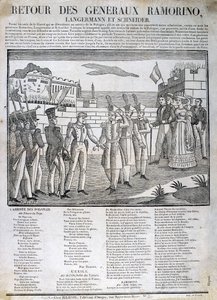 Ramorino tábornok visszatérése, 1831 alkotó: Unbekannt