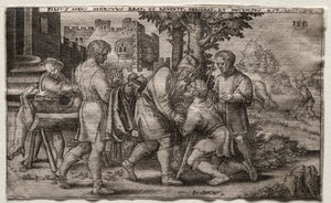 A tékozló fiú visszatérése, 1500-as évek. alkotó: Unbekannt
