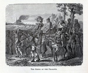 A parasztok feltámadása, 1882 alkotó: Unbekannt