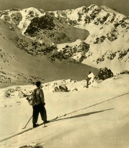 A Rottenmann és Wölz Tauern, Stájerország, Ausztria, 1935. alkotó: Unbekannt