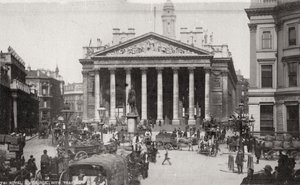 The Royal Exchange, London, 19. század vége vagy 20. század eleje alkotó: Unbekannt