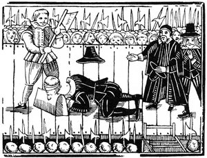 A királyi vértanúság egy 1648-as balladából, 1964 alkotó: Unbekannt