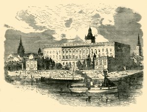 Királyi Palota, Stockholm, 1890. alkotó: Unbekannt