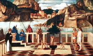 A szent allegória, 1490-1500, 1925 alkotó: Unbekannt