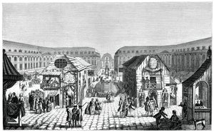 A Szent Ovidei Vásár, 1885 alkotó: Unbekannt