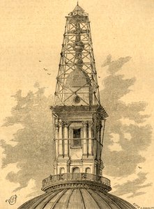 A St. Pauls-i Állványzat és Obszervatórium 1848-ban, 1897-ben. alkotó: Unbekannt