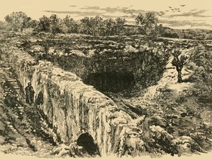 A királyok sírjai Jeruzsálemben, 1890. alkotó: Unbekannt