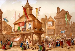 Shakespeare-jubileum Stratford upon Avonban, 1850 alkotó: Unbekannt