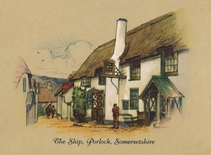 A hajó, Porlock, Somersetshire, 1939 alkotó: Unbekannt