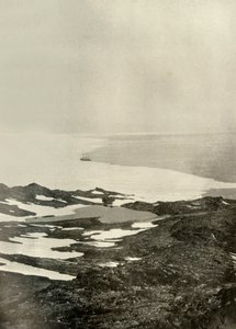 The Ship off Pram Point, közvetlenül az északi indulás előtt, c1908, 1909 alkotó: Unbekannt