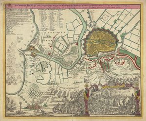 Danzig ostroma, 1734, 1730-as évek alkotó: Unbekannt