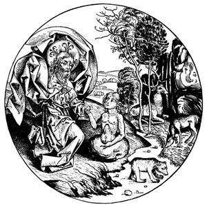 A teremtés hatodik napja, 1493 alkotó: Unbekannt
