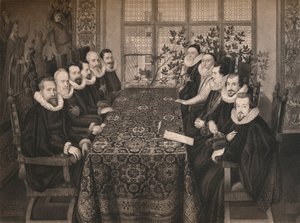 The Somerset House Conference, 1604, 1604, 1904 alkotó: Unbekannt
